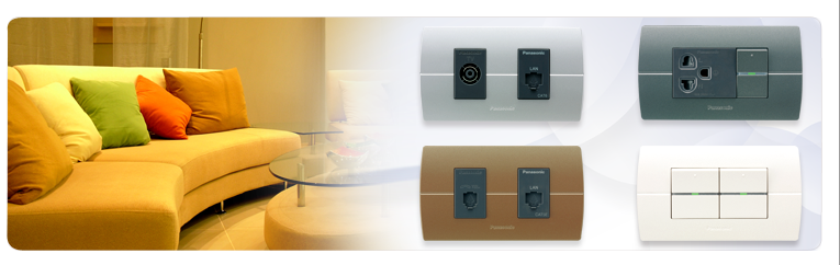 các loại công tắc và ổ cắm điện hiện nay